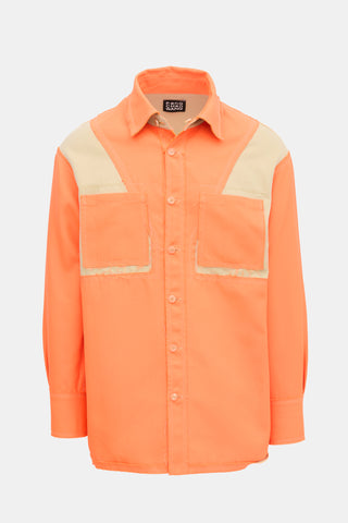 Feng Chen Wang Reversible Contrast Shirt