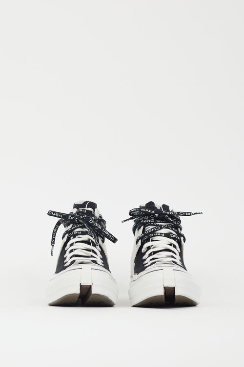 Feng Chen Wang X Converse White & Black Chuck 70 2-in-1 Sneaker