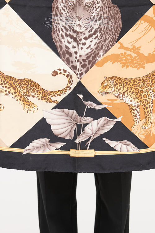 Ferragamo Animal Scarf