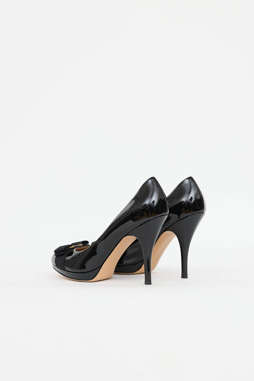 FerragamoPatent Vara Bow Pump