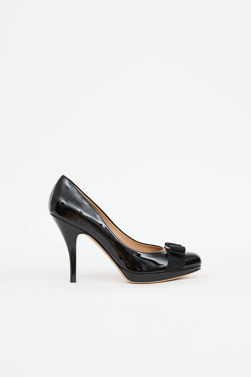 FerragamoPatent Vara Bow Pump