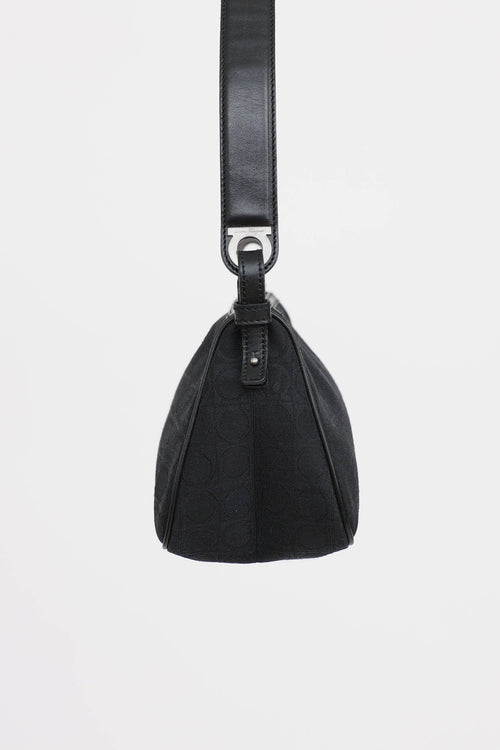 Ferragamo Canvas Shoulder Bag