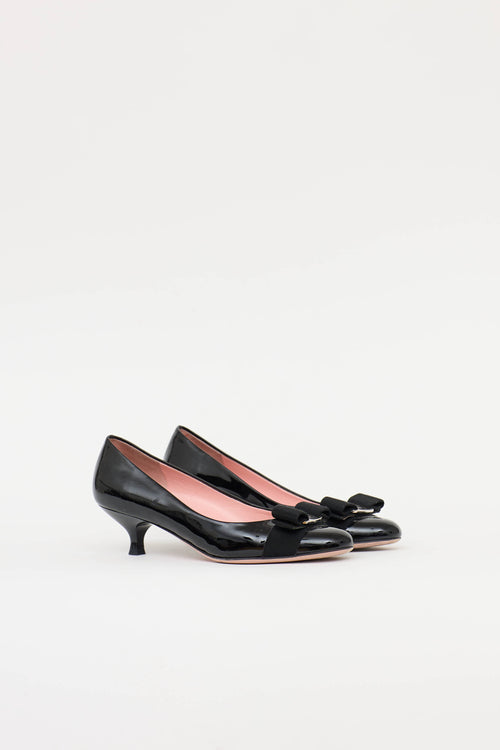 FerragamoPatent Carla Pump