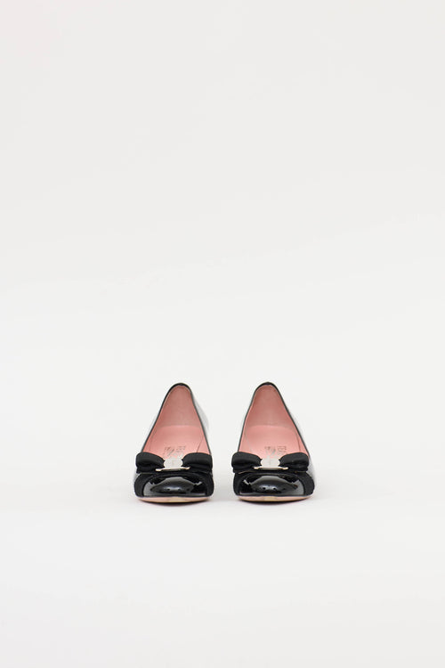 FerragamoPatent Carla Pump