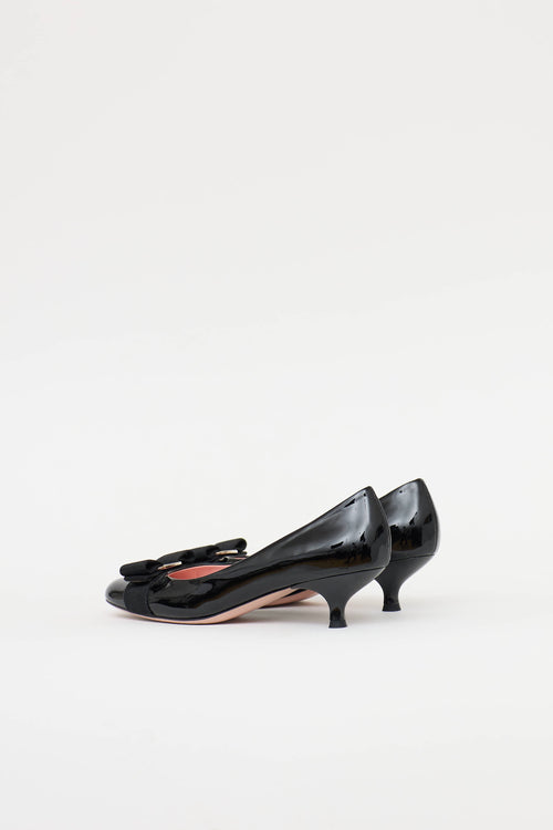 FerragamoPatent Carla Pump