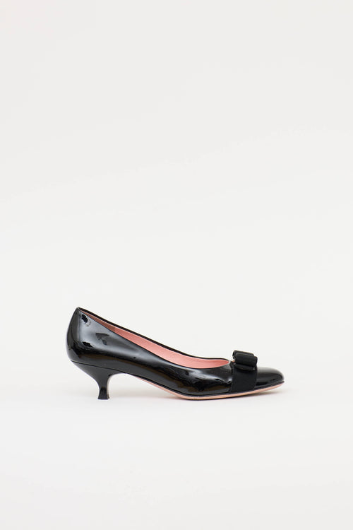 FerragamoPatent Carla Pump