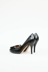 Ferragamo Patent Tina Pump