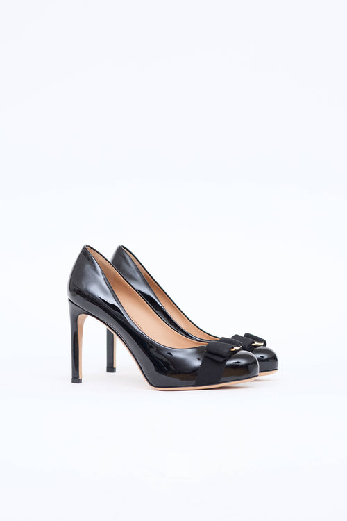Ferragamo Patent Pimpa Bow Pump