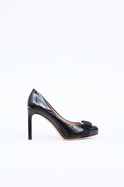 Ferragamo Patent Pimpa Bow Pump