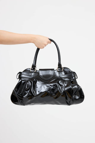 Ferragamo Patent Marisa Bag
