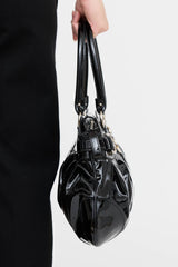 Ferragamo Patent Marisa Bag