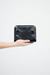 Ferragamo Patent Gancini Bag