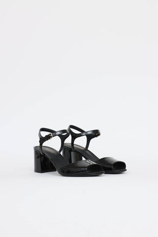 Ferragamo Patent Sally Sandal