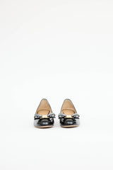 Ferragamo Patent Vara Bow Pump