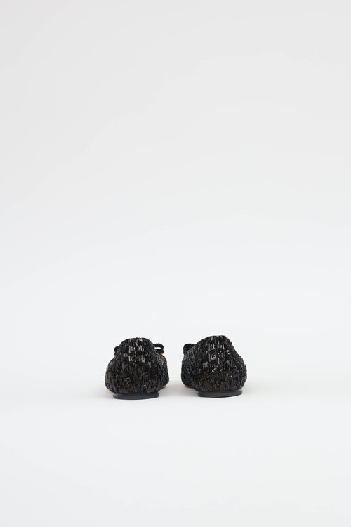 Sequin Vara Bow Flatferragamo-sequin-vara-bow-flat-1-39708-36