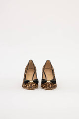 Ferragamo Printed Hair Carla Pump