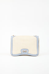 Ferragamo Canvas & Leather Gancini Bag