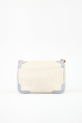 Ferragamo Canvas & Leather Gancini Bag