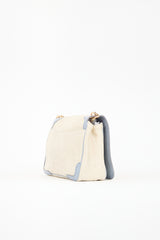 Ferragamo Canvas & Leather Gancini Bag