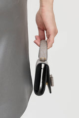 FerragamoGlitter Vara Bow Trifold Wallet On Strap