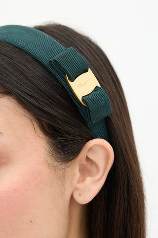Ferragamo Grosgrain Vara Bow Headband
