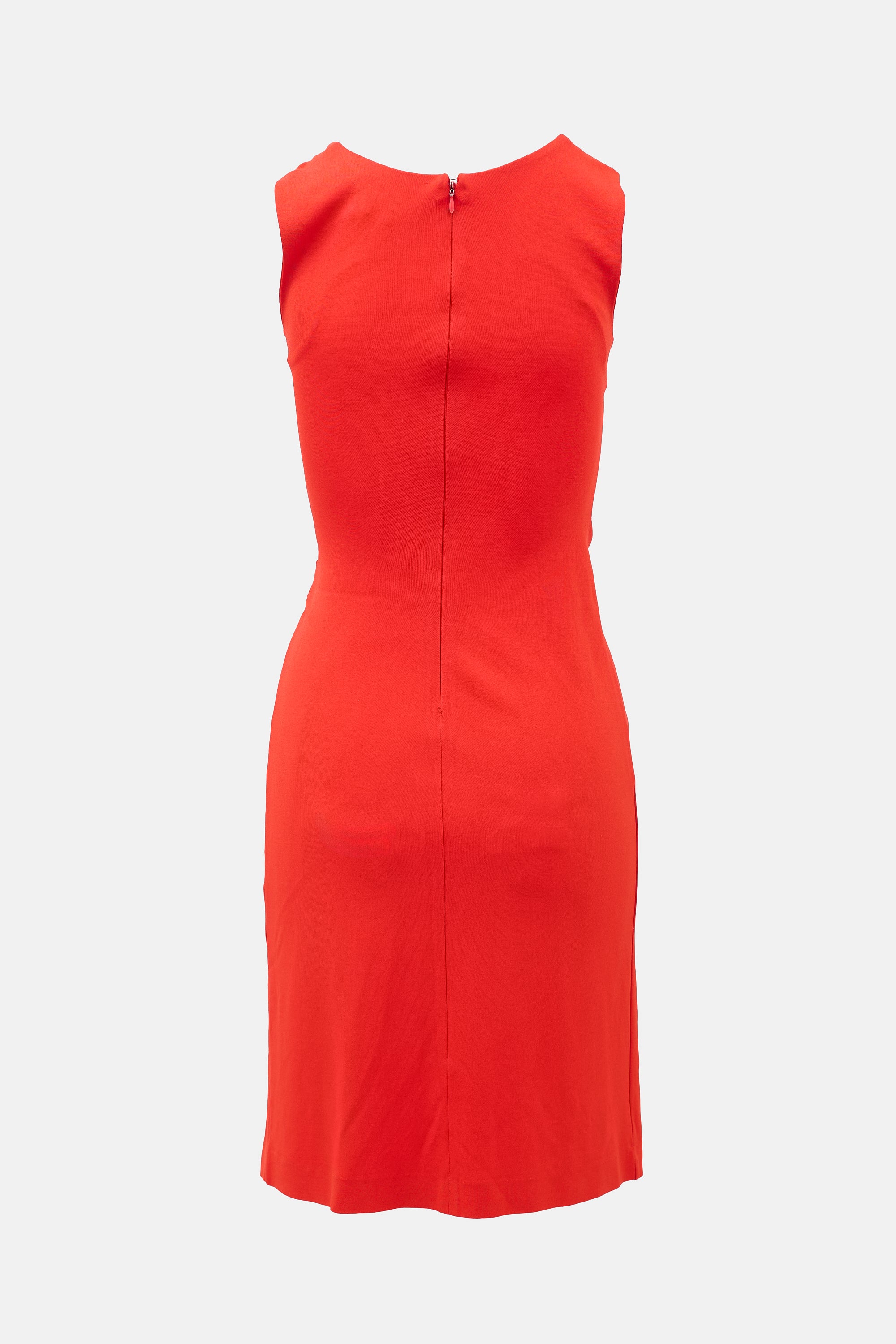 Ferragamo // Knit Draped Midi Dress VSP Consignment Ferragamo // Knit Draped Midi Dress VSP Consignment