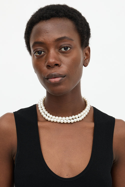 Ferragamo Layered Gancini Necklace