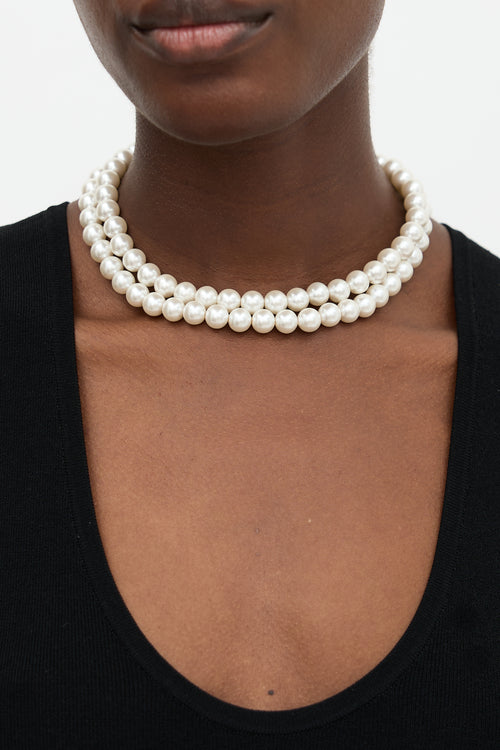 Ferragamo Layered Gancini Necklace
