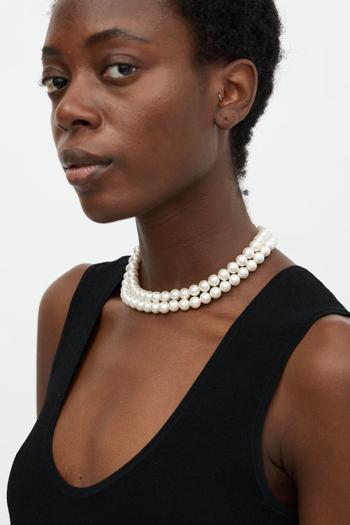 Ferragamo Layered Gancini Necklace