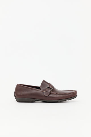 Ferragamo Leather Driving Loafer