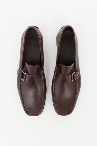 Ferragamo Leather Driving Loafer