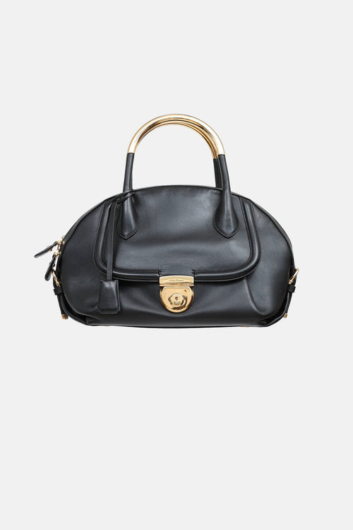 Ferragamo Fiamma Top Handle Bag
