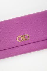 Ferragamo Leather Gancini Continental Wallet