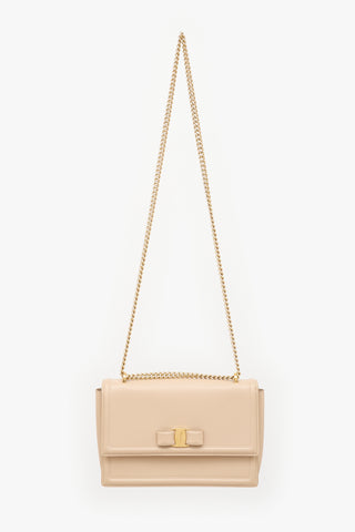 Ferragamo Leather Vara Bow Bag
