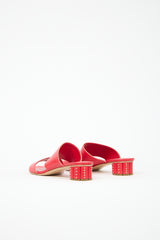Ferragamo Leather Bunello Sandal