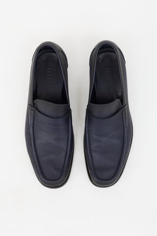 Ferragamo Leather Dupont Loafer