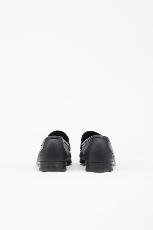 Ferragamo Leather Dupont Loafer