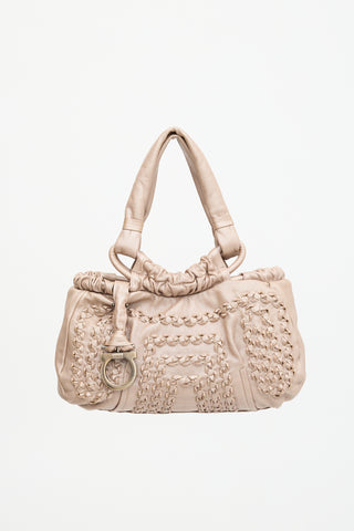 Ferragamo Leather Gancini Bag