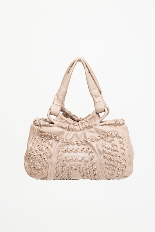 Ferragamo Leather Gancini Bag