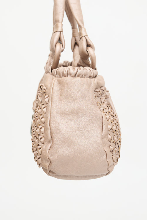 Ferragamo Leather Gancini Bag