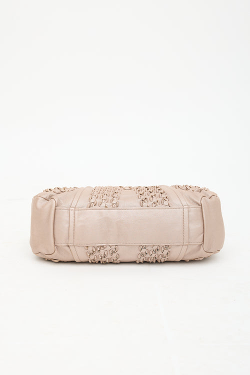 Ferragamo Leather Gancini Bag