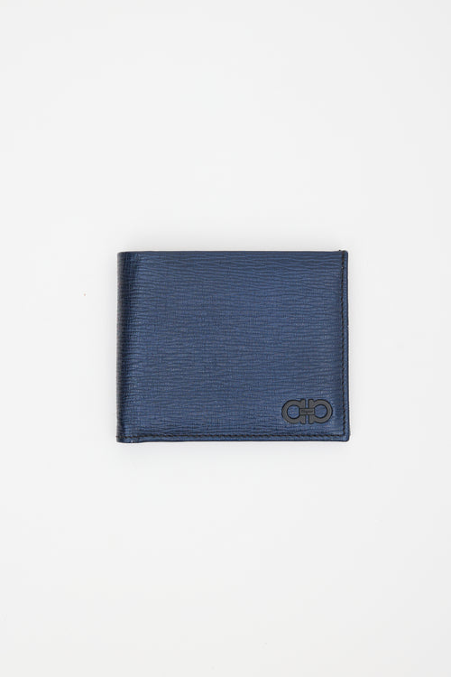 Ferragamo Leather Gancini Bifold Wallet