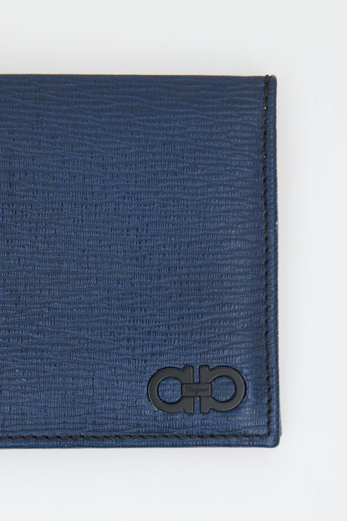 Ferragamo Leather Gancini Bifold Wallet