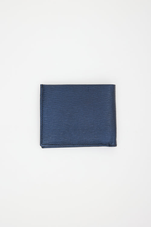 Ferragamo Leather Gancini Bifold Wallet
