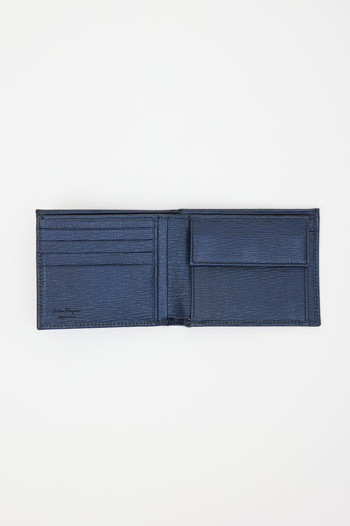 Ferragamo Leather Gancini Bifold Wallet