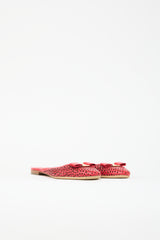 Ferragamo Leather Laser Cut Emile Mule