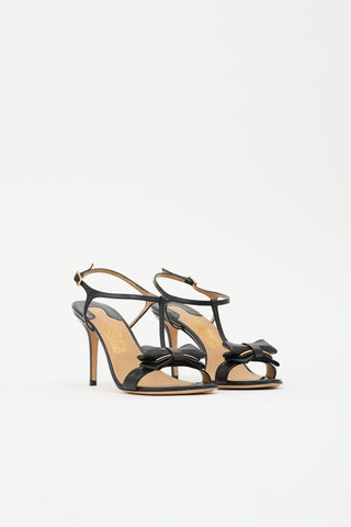 Ferragamo Leather Pavi Sandal