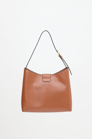 Ferragamo Leather Trifolio Bag