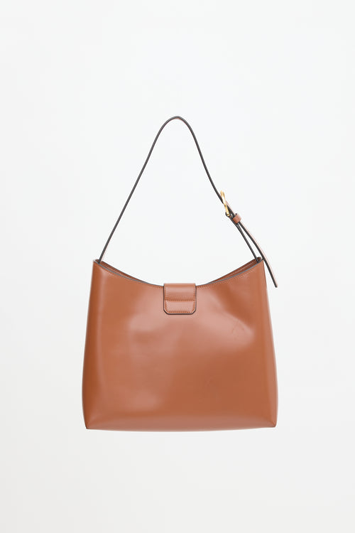 Ferragamo Leather Trifolio Bag