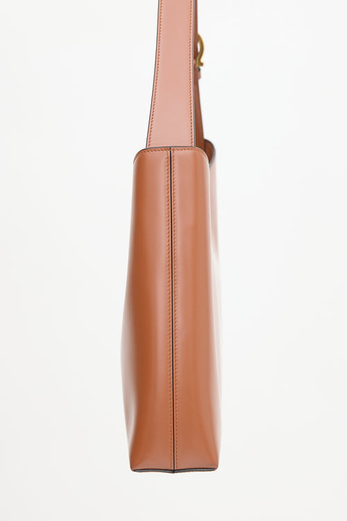 Ferragamo Leather Trifolio Bag